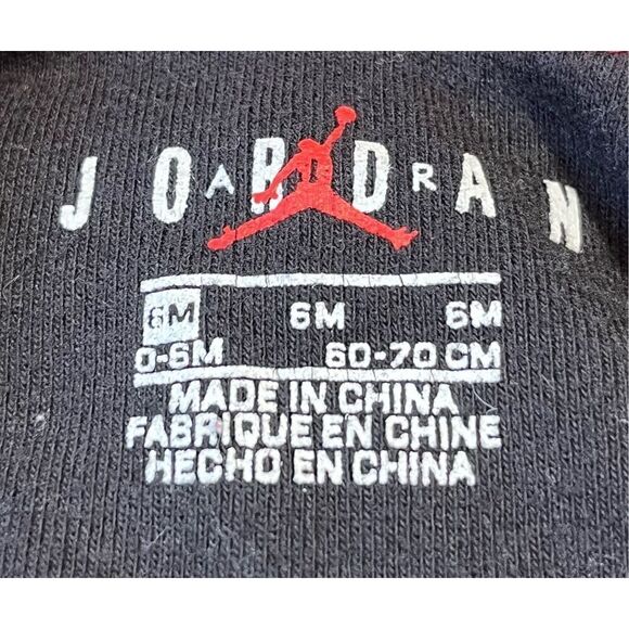 Air Jordan Bodysuits 1-6m And 1-9m EUC - Picture 5 of 6